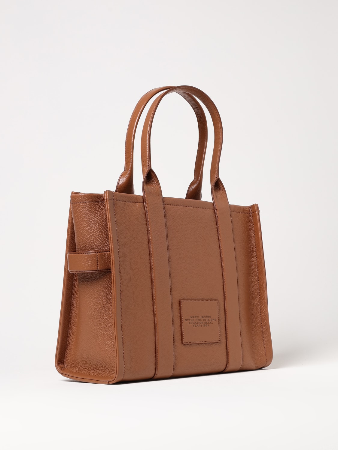 トートバッグ MARC JACOBS Woman Tote bags Brown H020L01FA21 212 MARC JACOBS: The Small Tote Bag in grained leather - Brown