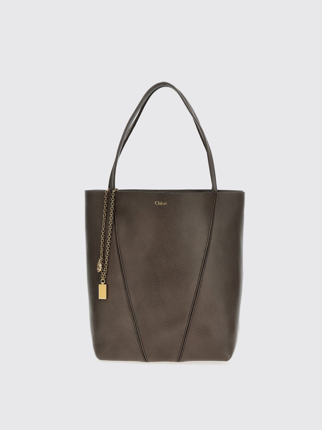 CHLOÉ SAC PORTÉ ÉPAULE: Sac porté épaule femme ChloÉ, Gris - Img 1