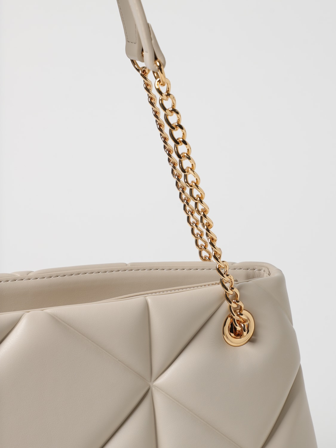 LOVE MOSCHINO SHOULDER BAG: Handbag woman Love Moschino, Ivory - Img 3