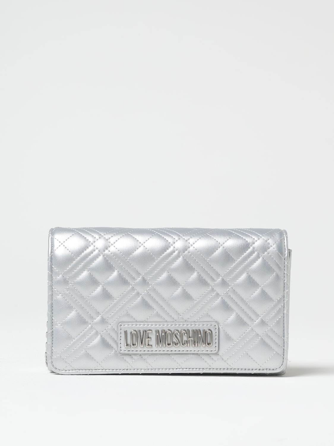 バッグ・カバンその他 LOVE MOSCHINO Woman Mini bag Silver JC4079PP1MLA1 96B LOVE MOSCHINO: Handbag woman - Silver | Love Moschino mini