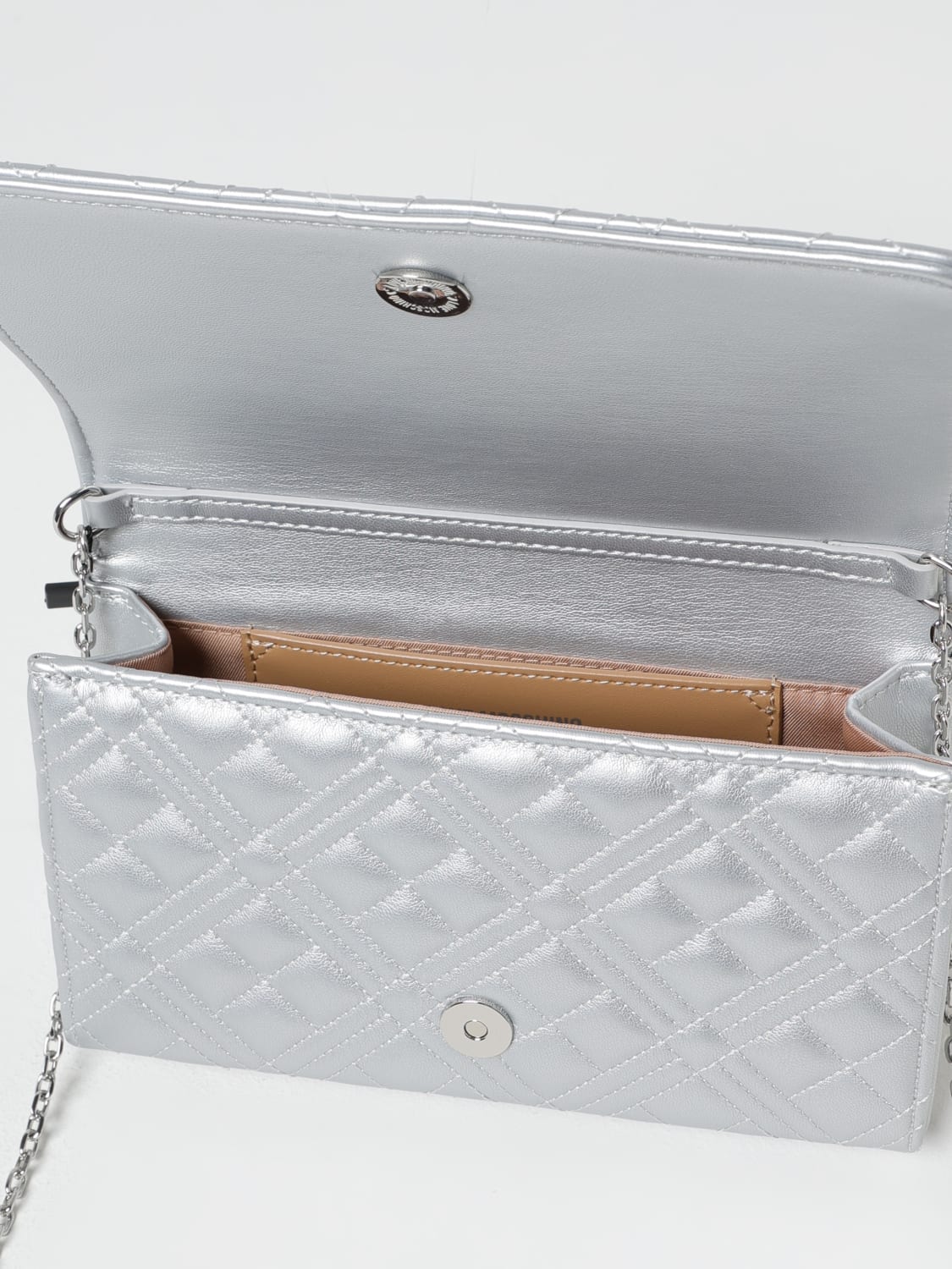 バッグ・カバンその他 LOVE MOSCHINO Woman Mini bag Silver JC4079PP1MLA1 96B LOVE MOSCHINO: Handbag woman - Silver | Love Moschino mini