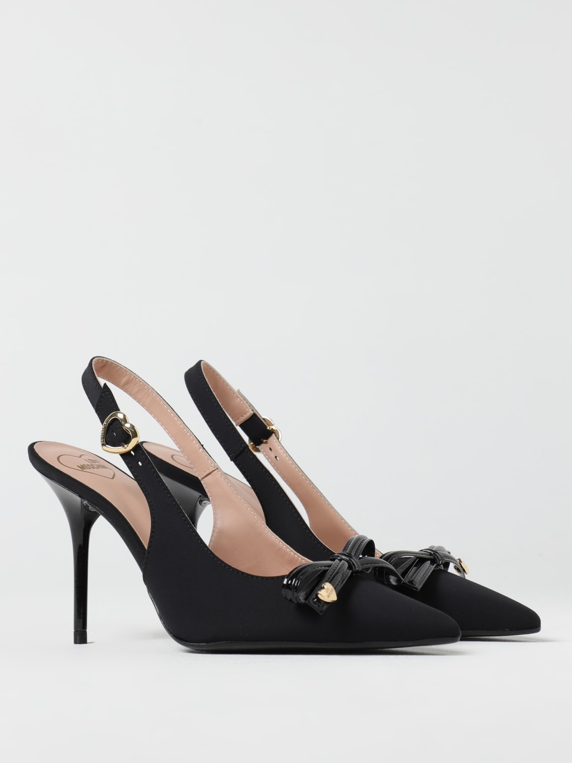 LOVE MOSCHINO ZAPATO DE SALÓN: Zapatos mujer Love Moschino, Negro - Img 2