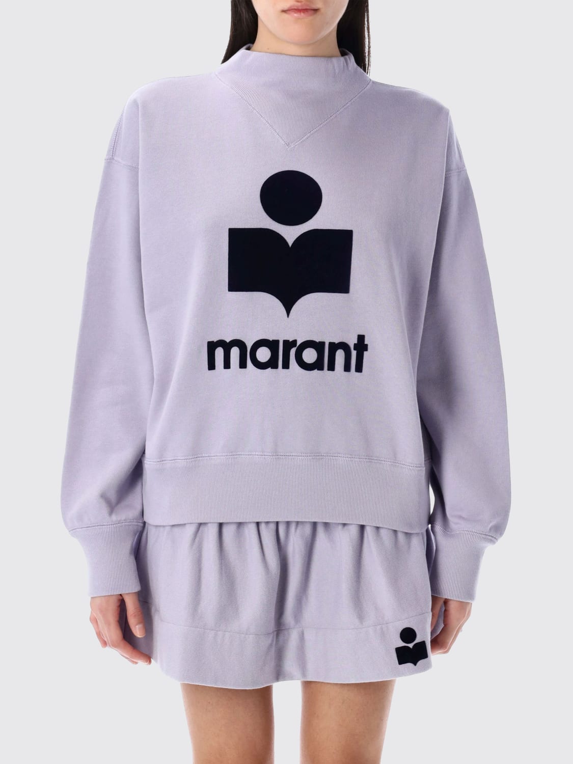 ISABEL MARANT ETOILE SWEATSHIRT: Sweatshirt damen Isabel Marant Etoile, Lila - Img 1