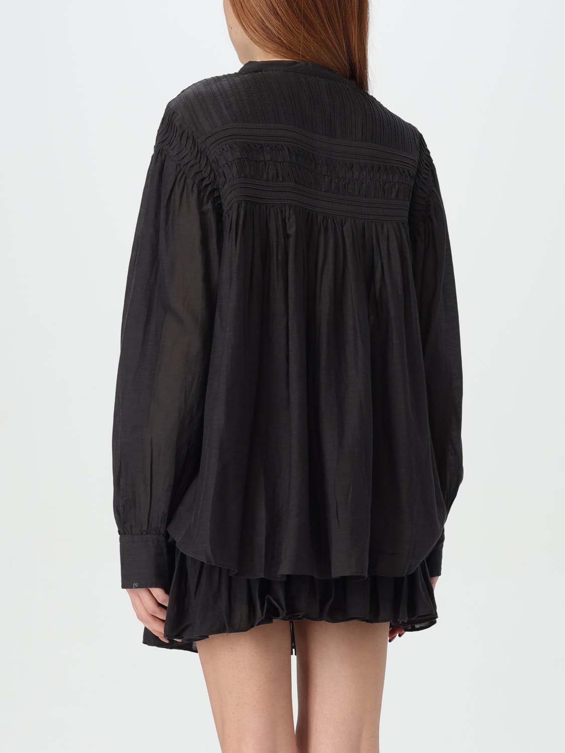 ISABEL MARANT ETOILE CAMICIA: Camicia Isabel Marant Etoile in cotone , Nero - Img 3