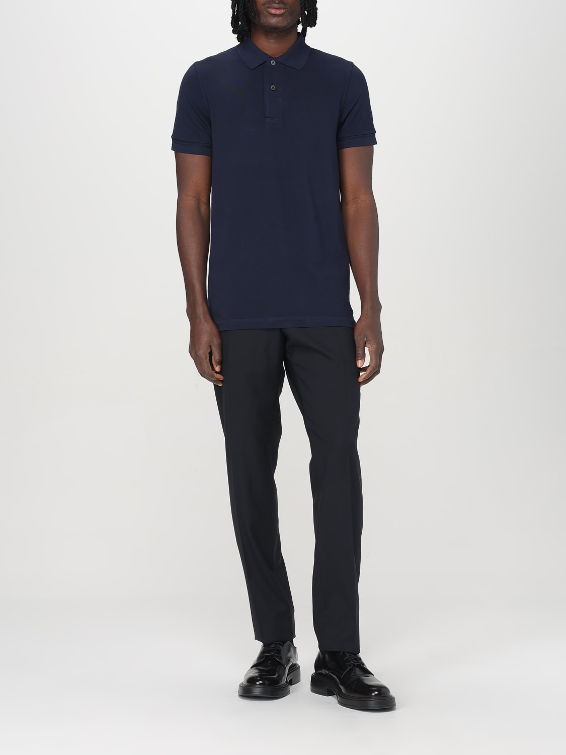 TOM FORD POLO SHIRT: Polo shirt men Tom Ford, Blue - Img 2