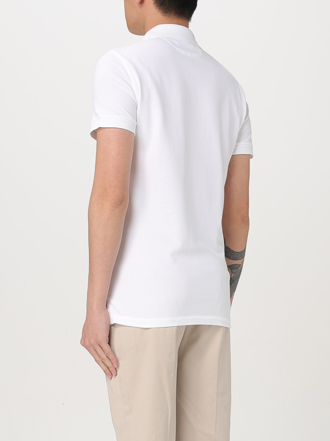 TOM FORD POLO SHIRT: Polo shirt men Tom Ford, Beige - Img 3