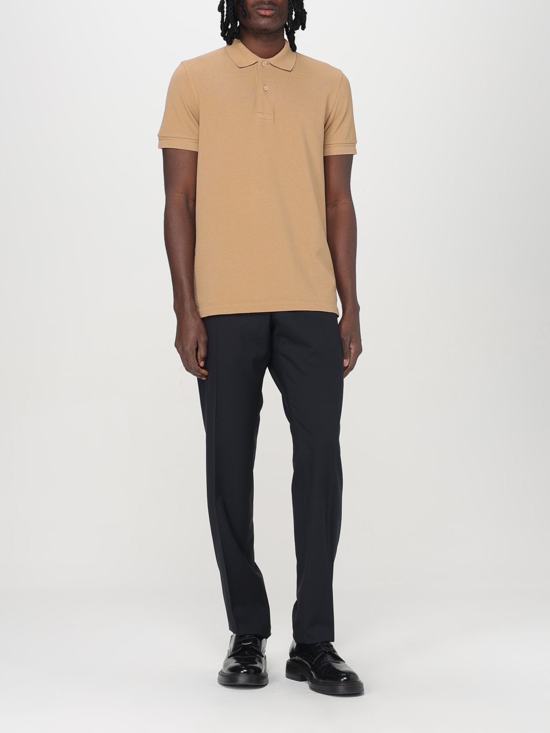 TOM FORD POLO SHIRT: Polo shirt men Tom Ford, Brown - Img 2