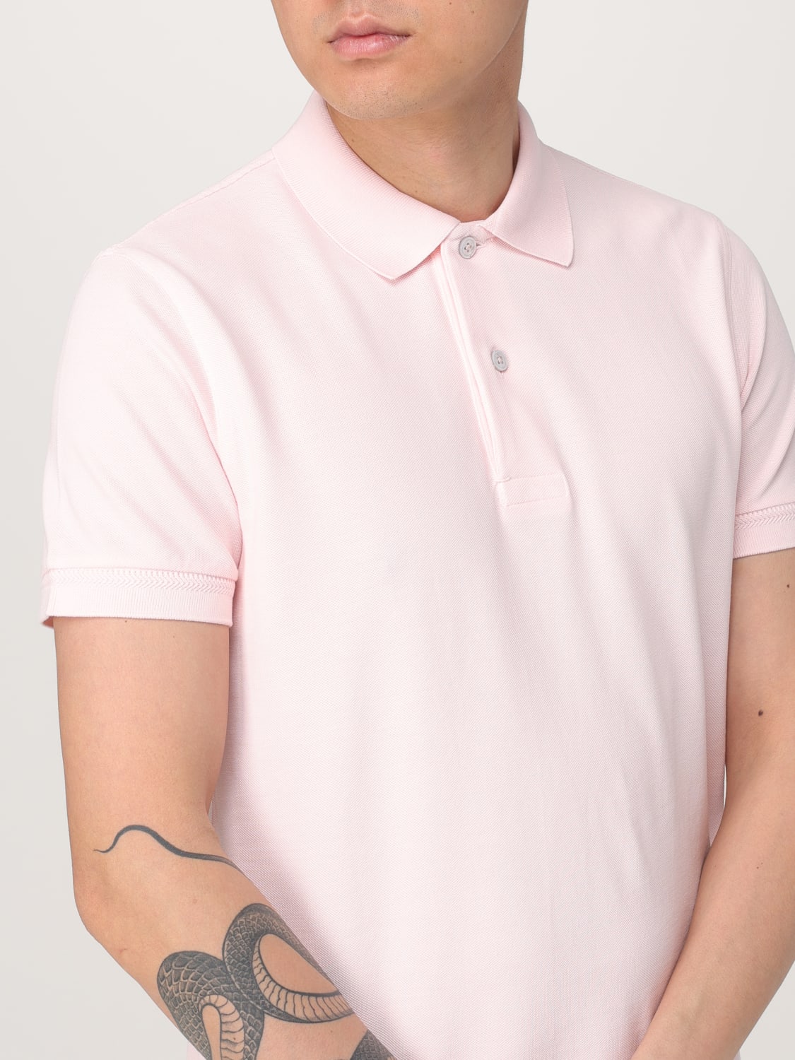 TOM FORD POLO SHIRT: Polo shirt men Tom Ford, Quartz - Img 4