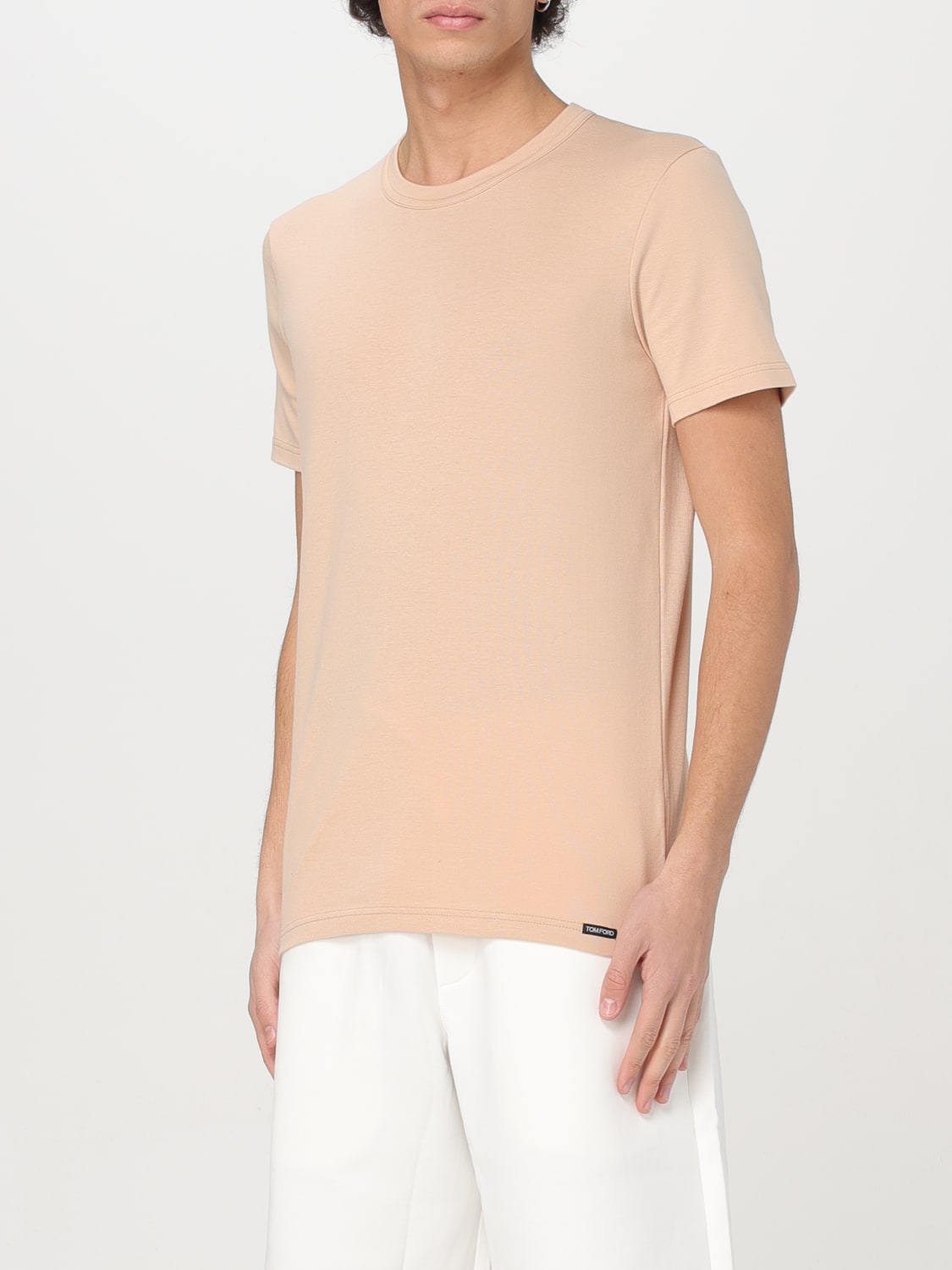 TOM FORD T-SHIRT: Unterwäsche herren Tom Ford, Beige - Img 3