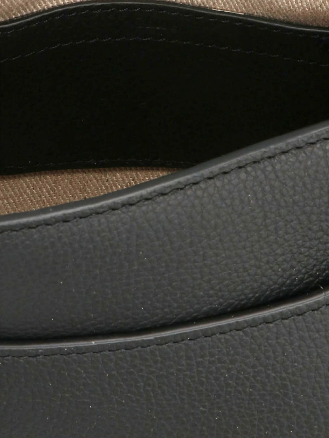CHLOÉ BORSA MINI: Borsa Marcie Chloè in pelle a grana , Nero - Img 4