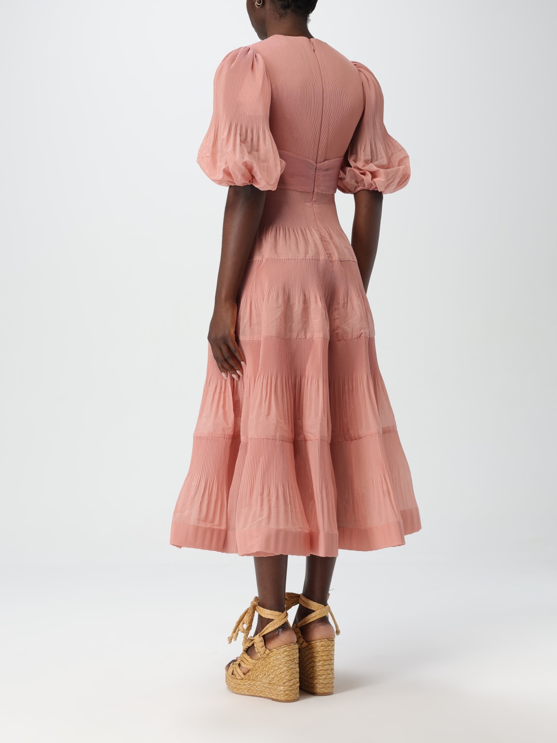 ZIMMERMANN: Dress woman - Pink | Zimmermann dress 4889DR25R