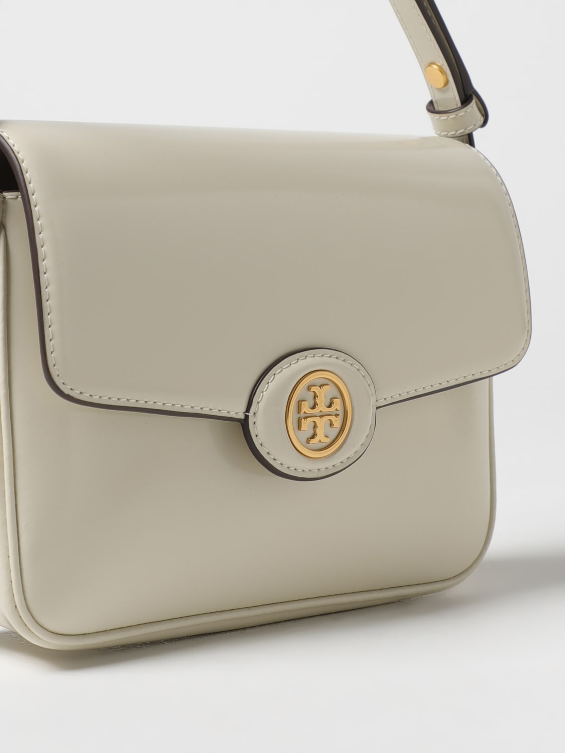 TORY BURCH MINI SAC: Sac porté épaule femme Tory Burch, Beurre - Img 4