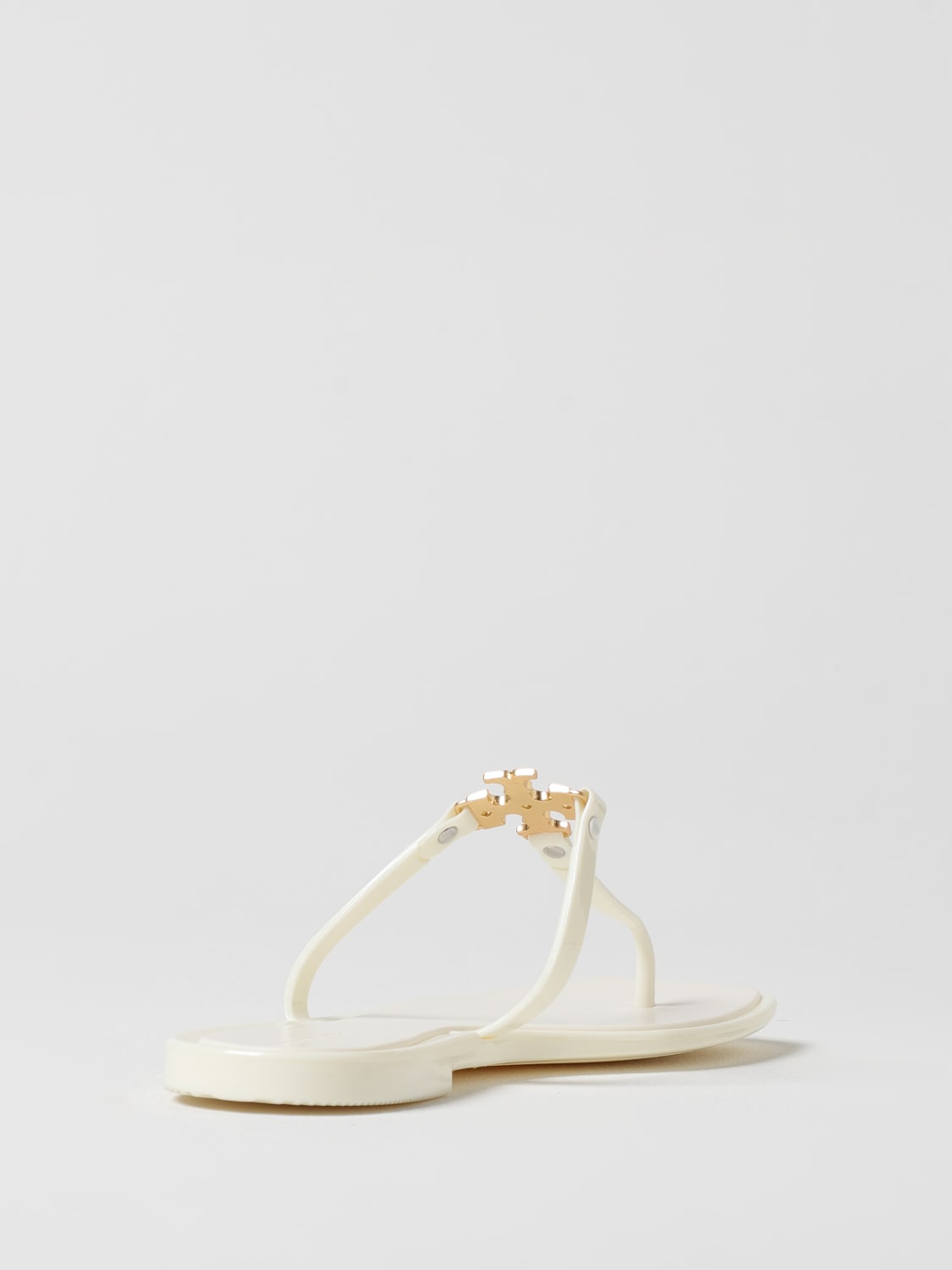 シューズ・サンダルその他 TORY BURCH Woman Flat sandals White 137704 102 TORY BURCH: Heeled sandals woman - Ivory | Tory Burch flat