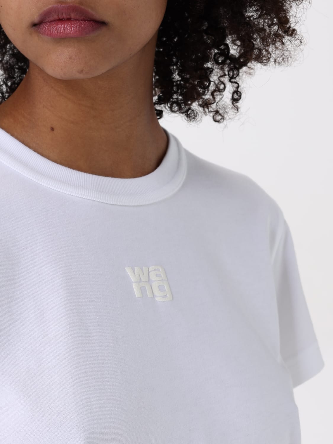 ALEXANDER WANG T-SHIRT: T-shirt femme Alexander Wang, Blanc - Img 4