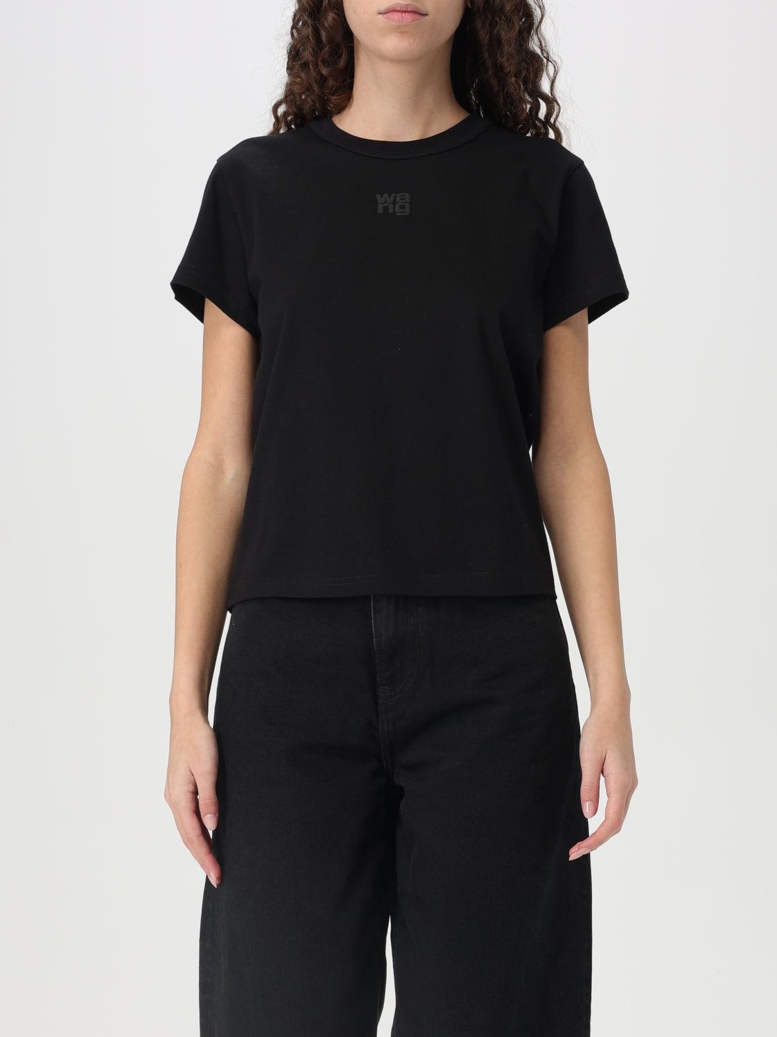 ALEXANDER WANG T-SHIRT: T-shirt femme Alexander Wang, Noir - Img 1