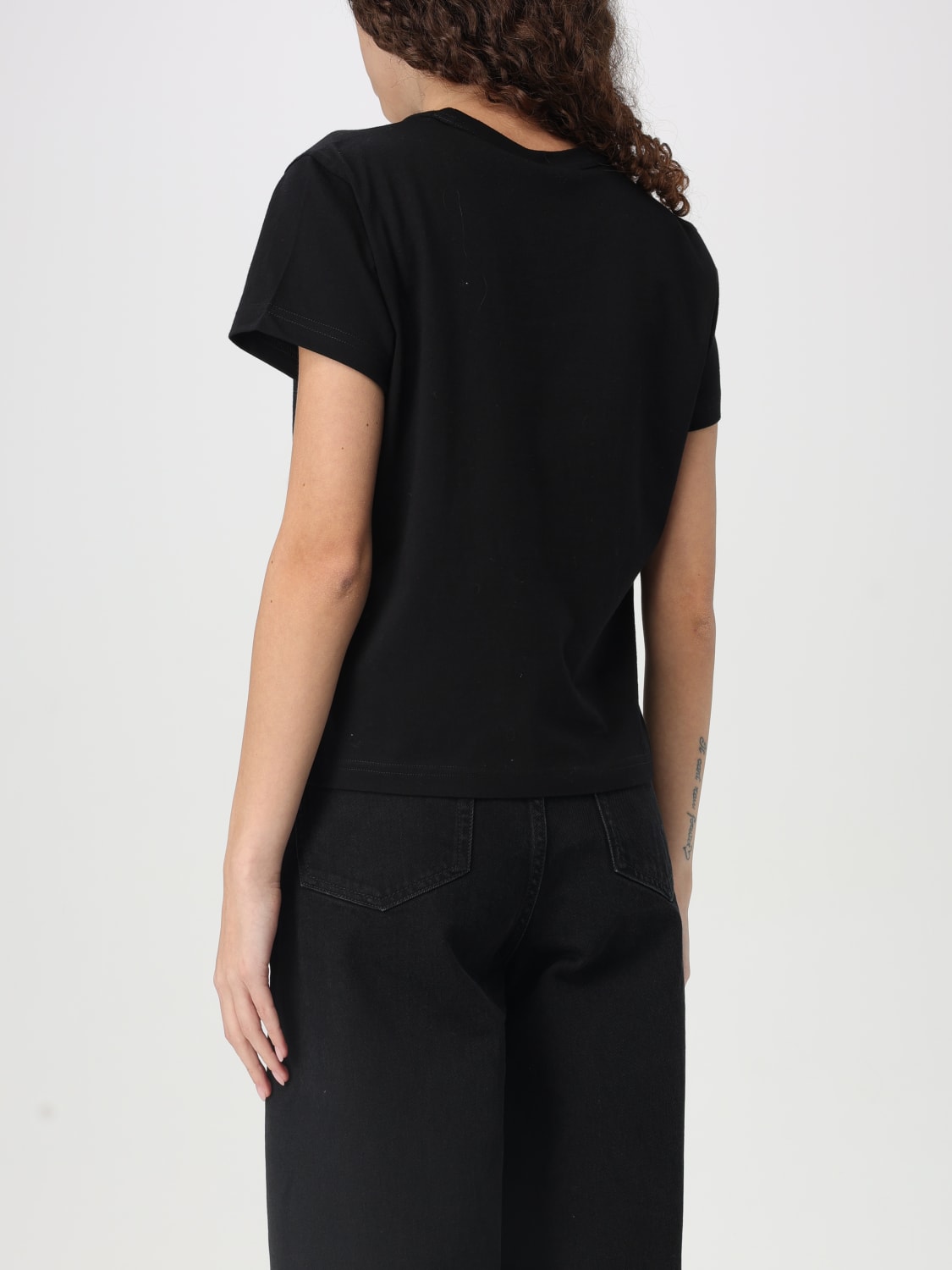 ALEXANDER WANG T-SHIRT: T-shirt femme Alexander Wang, Noir - Img 2