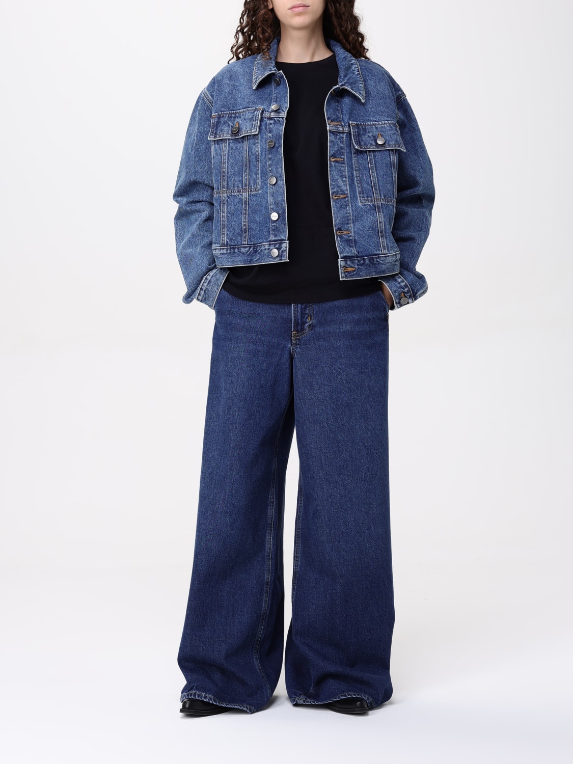 KHAITE T-SHIRT: T-shirt femme Khaite, Noir - Img 2