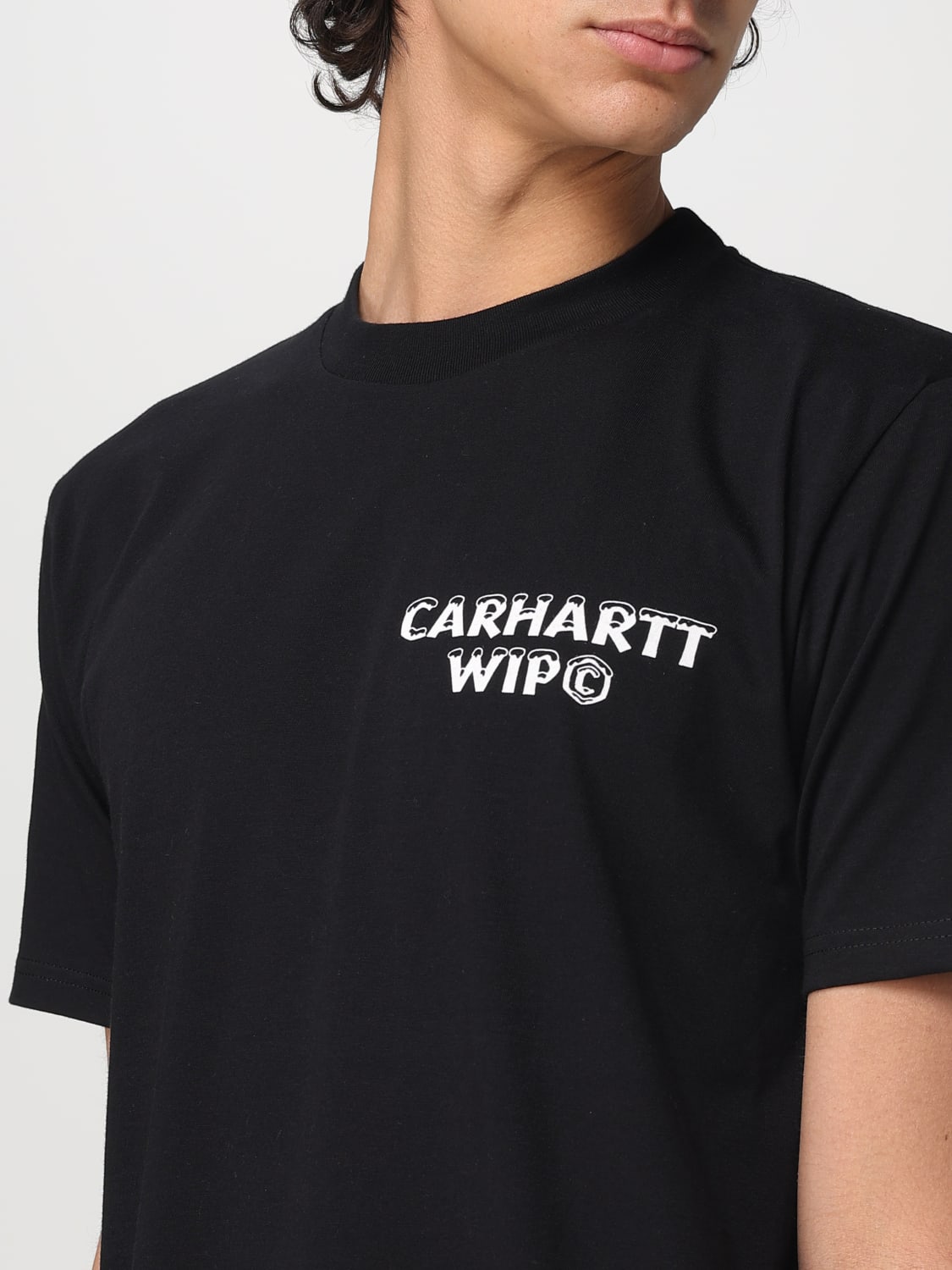 Tシャツ・カットソー CARHARTT WIP Men T-shirt Black I034436 89XX CARHARTT WIP: T-shirt men - Black | Carhartt Wip t-shirt