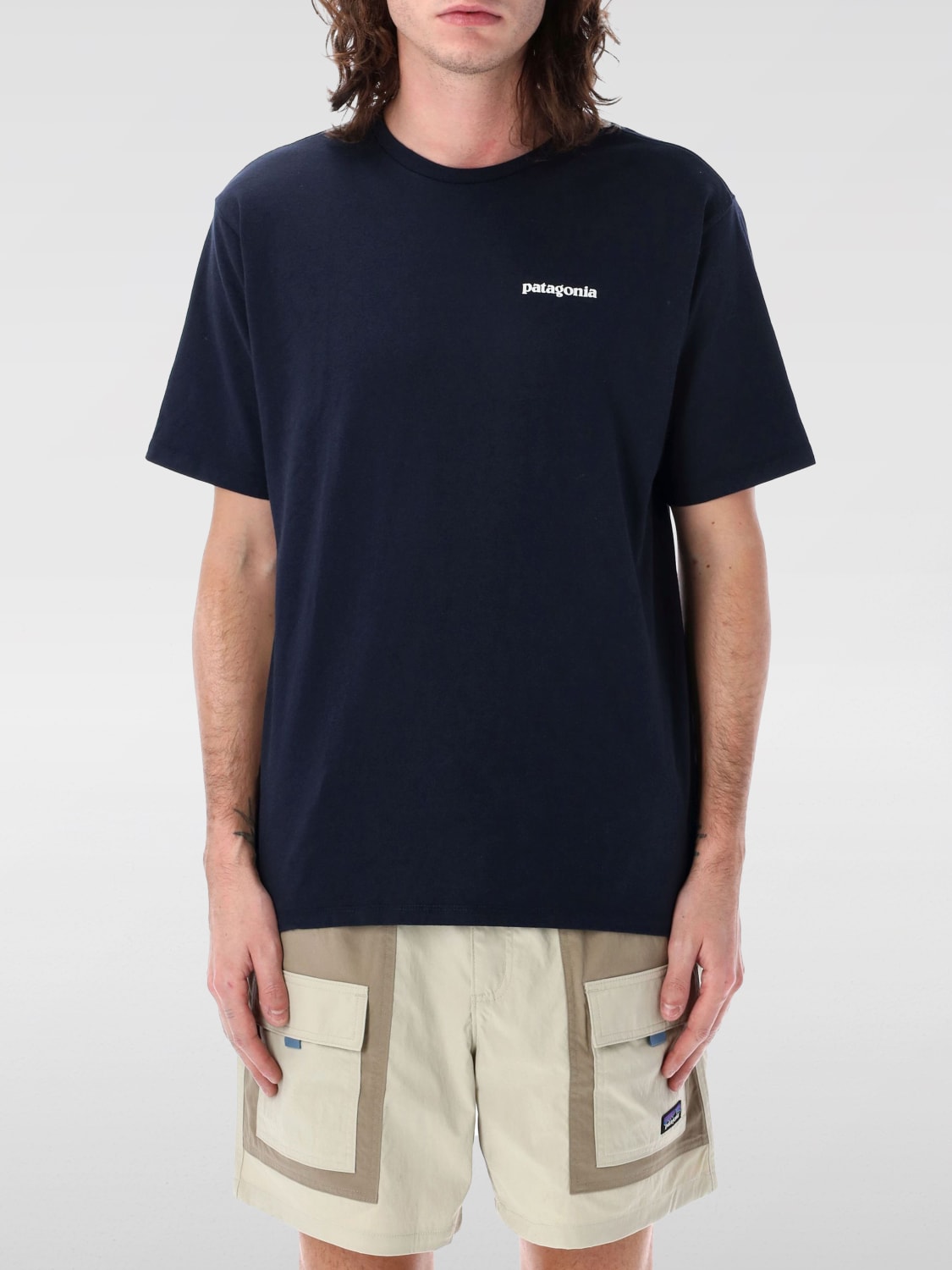 PATAGONIA T-SHIRT: T-shirt men Patagonia, Blue - Img 1