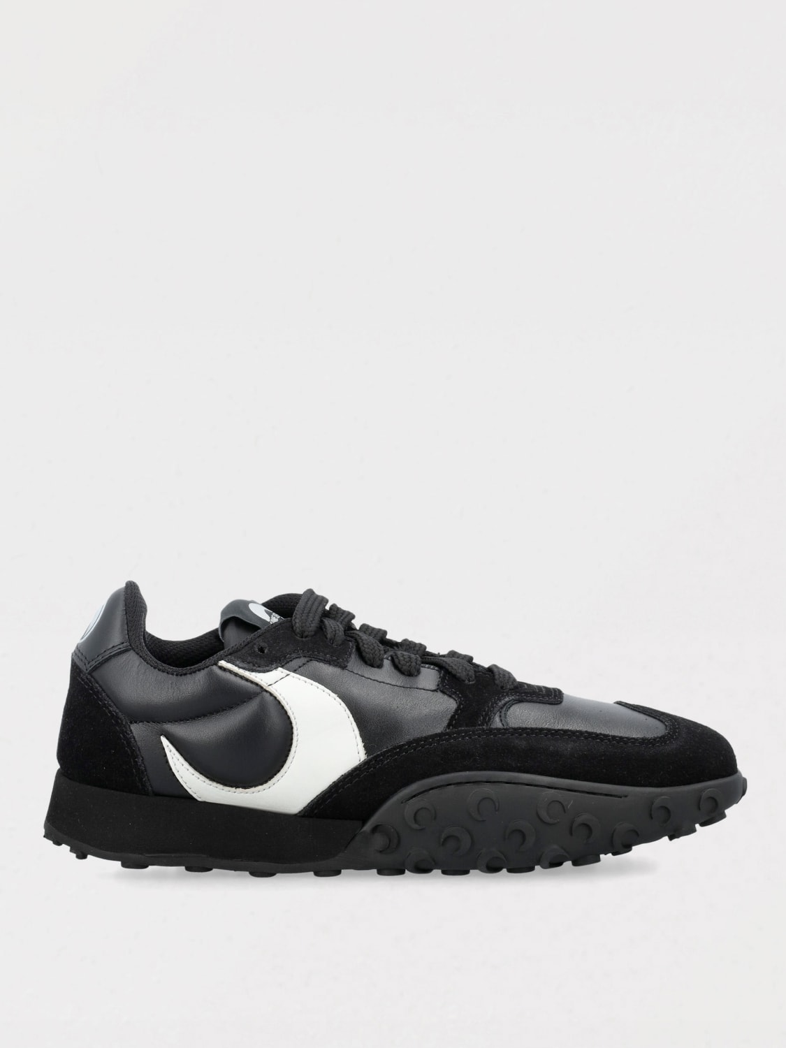 Marine Serre｜SNEAKERS (MFW007ACLEA0009 WH10) MARINE SERRE: Sneakers men - Black | Marine Serre sneakers