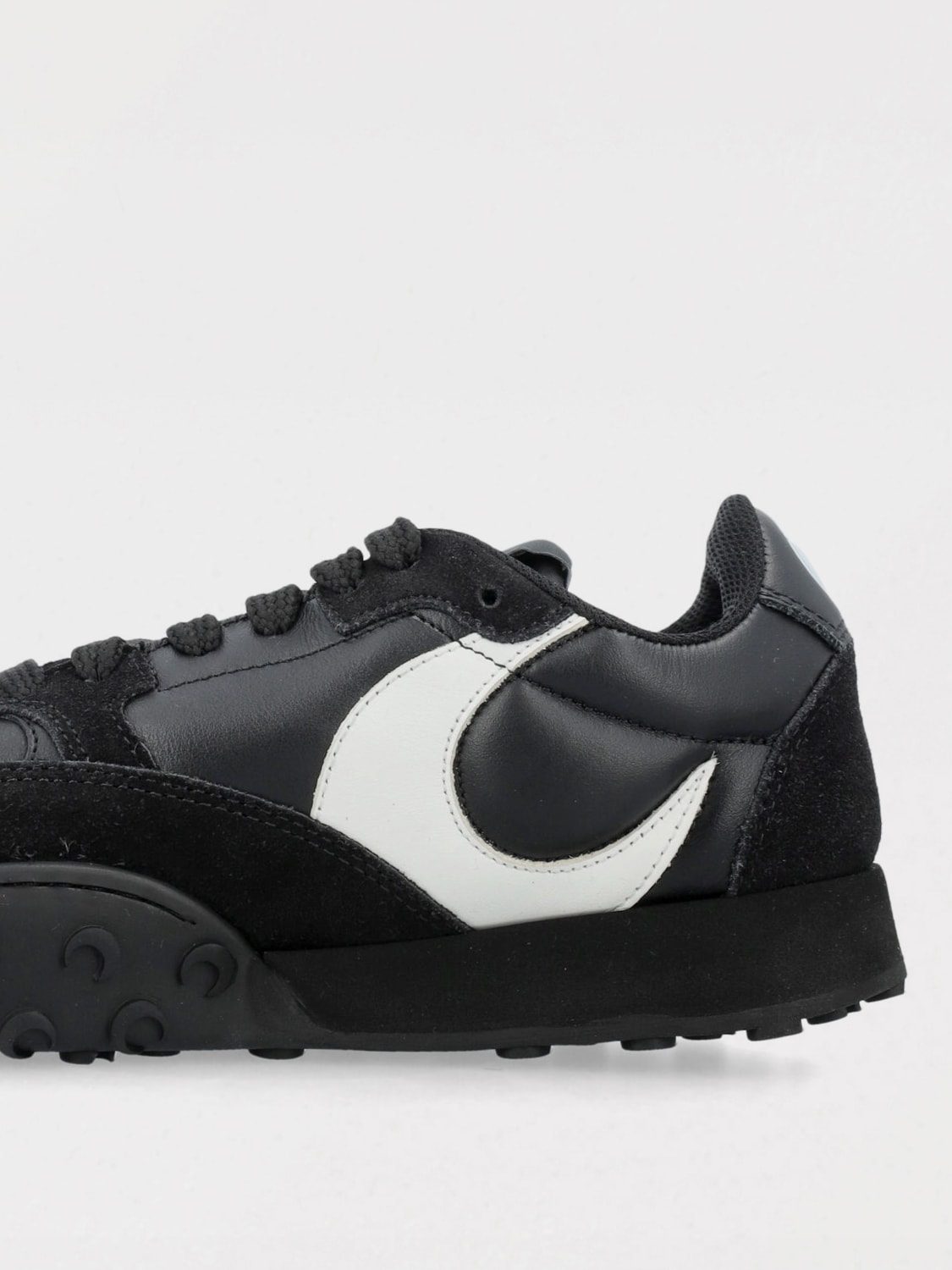 Marine Serre｜SNEAKERS (MFW007ACLEA0009 BR30) MARINE SERRE: Sneakers men - Black | Marine Serre sneakers
