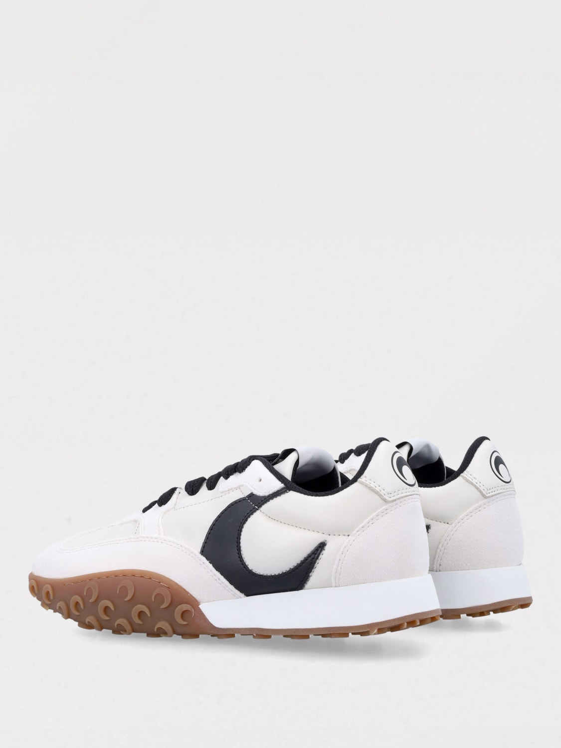 MARINE SERRE: Sneakers men - Beige | Marine Serre sneakers
