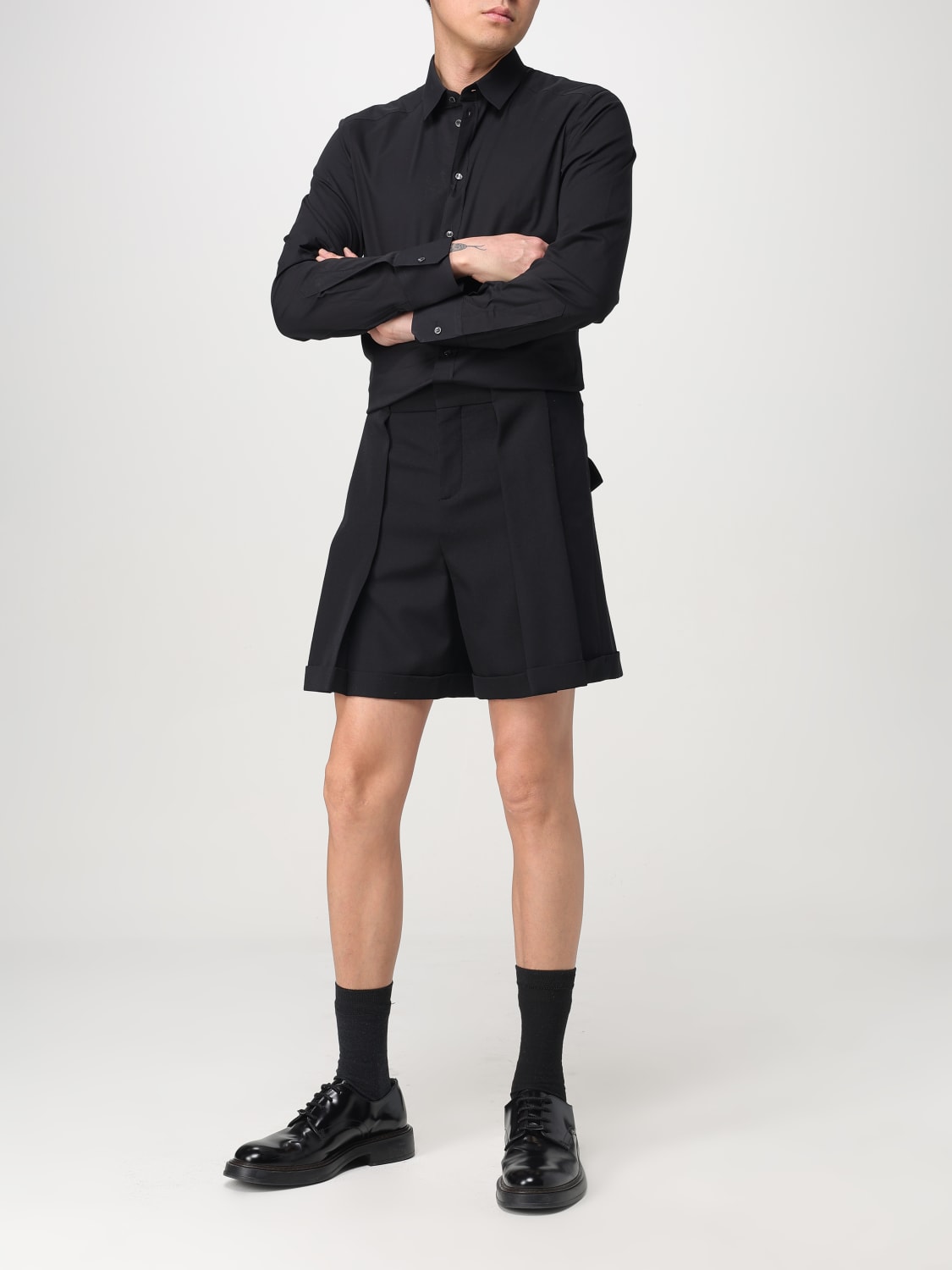 DOLCE & GABBANA SHIRT: Shirt men Dolce & Gabbana, Black - Img 2