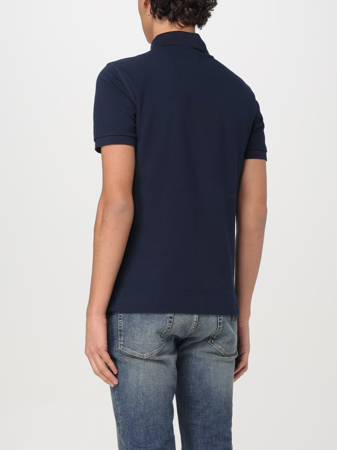 DOLCE & GABBANA POLO: Polo herren Dolce & Gabbana, Blau - Img 3