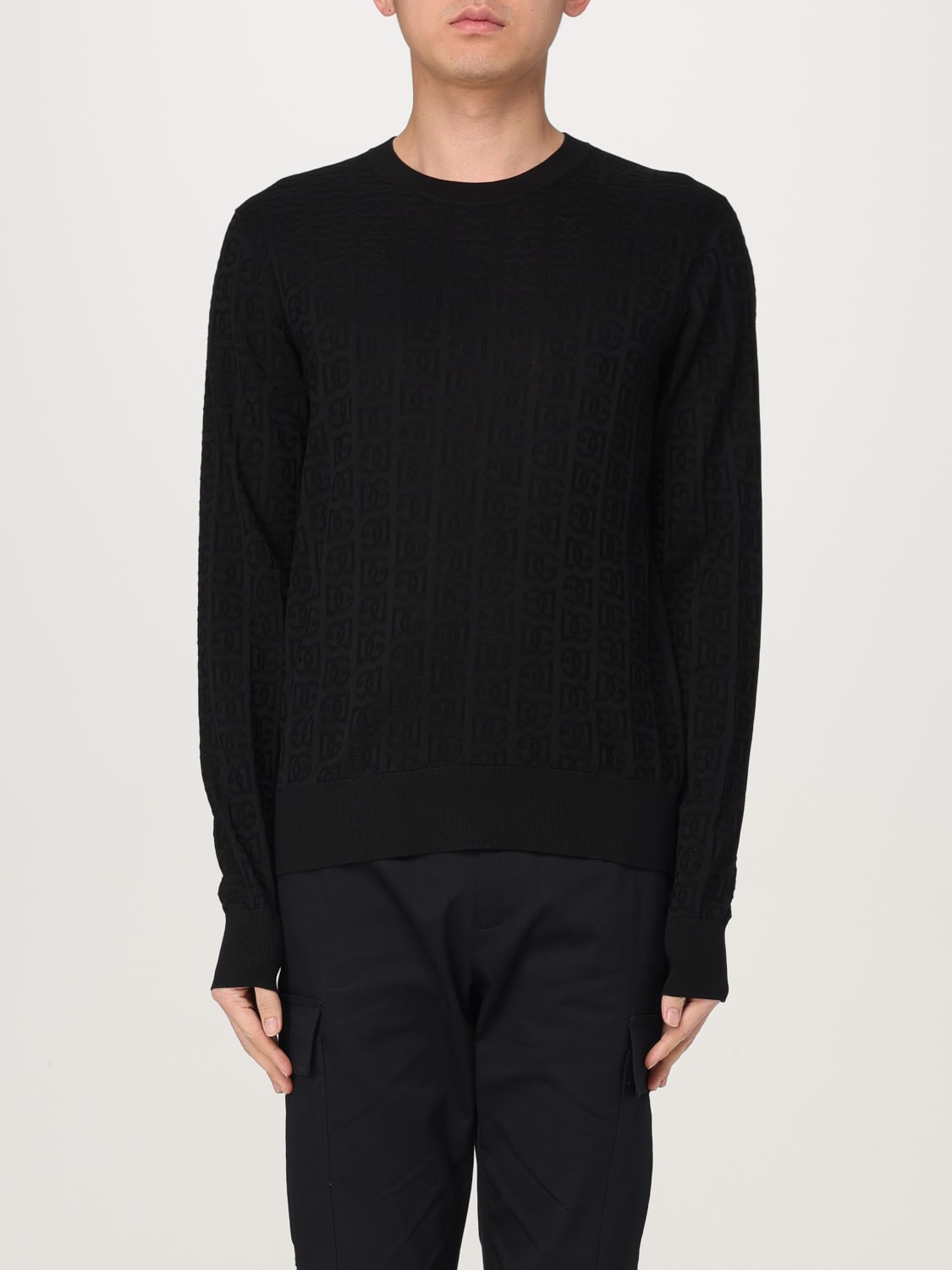 DOLCE & GABBANA SWEATER: Sweatshirt men Dolce & Gabbana, Black - Img 1