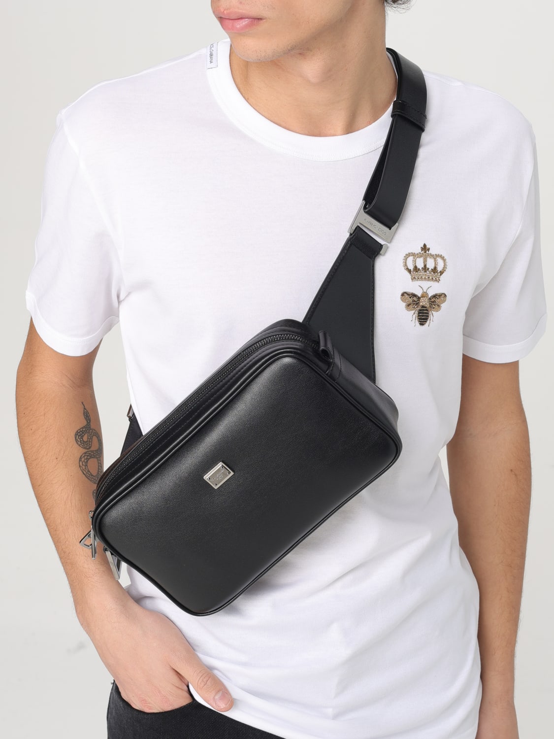 ショルダーバッグ DOLCE & GABBANA Men Shoulder bag Black BM2386AV956 80999 DOLCE & GABBANA: Bags men - Black | Dolce & Gabbana shoulder