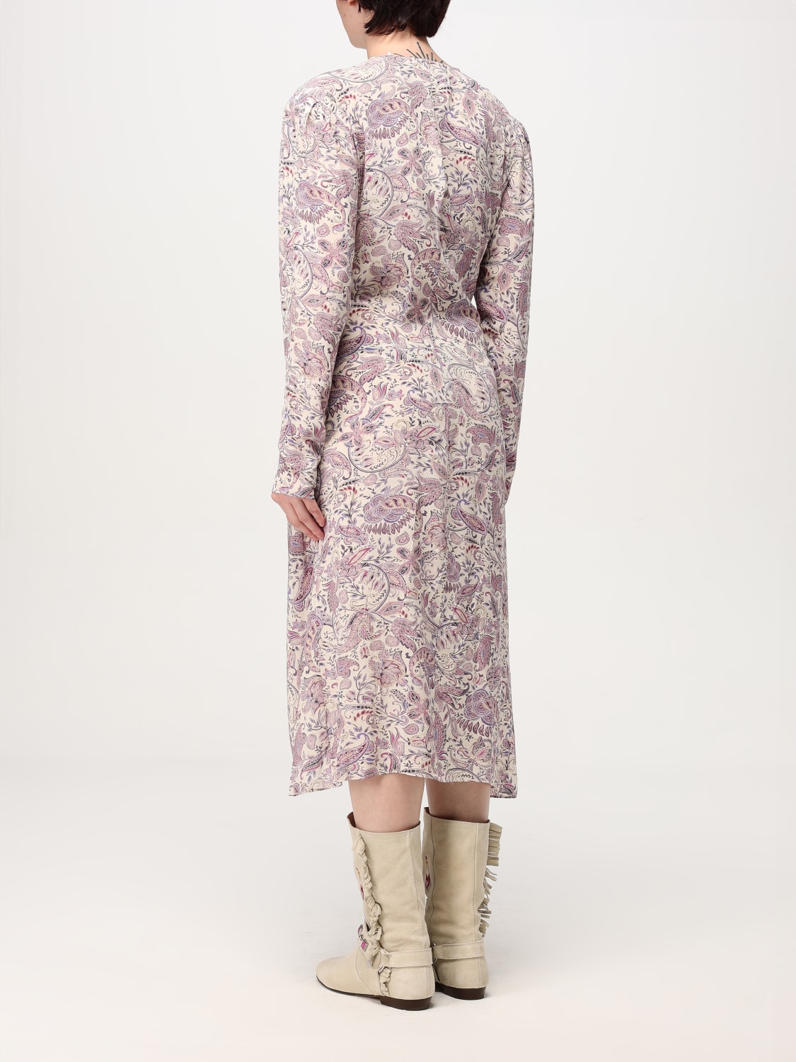 ISABEL MARANT ETOILE ROBE: Robes femme Isabel Marant Etoile, Écru - Img 2