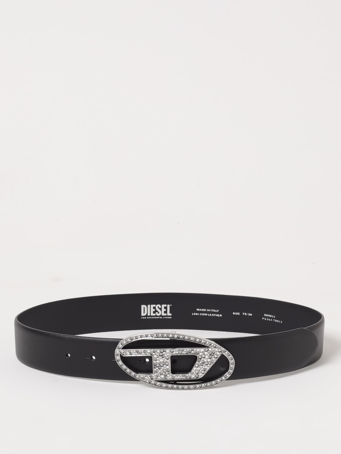 DIESEL BELT: Belt woman Diesel, Black 1 - Img 1