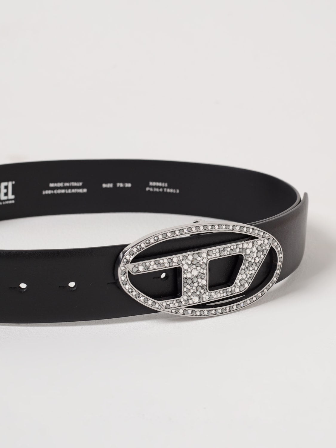 DIESEL BELT: Belt woman Diesel, Black 1 - Img 2