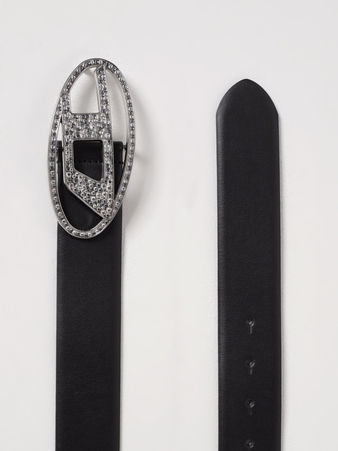 DIESEL BELT: Belt woman Diesel, Black 1 - Img 3