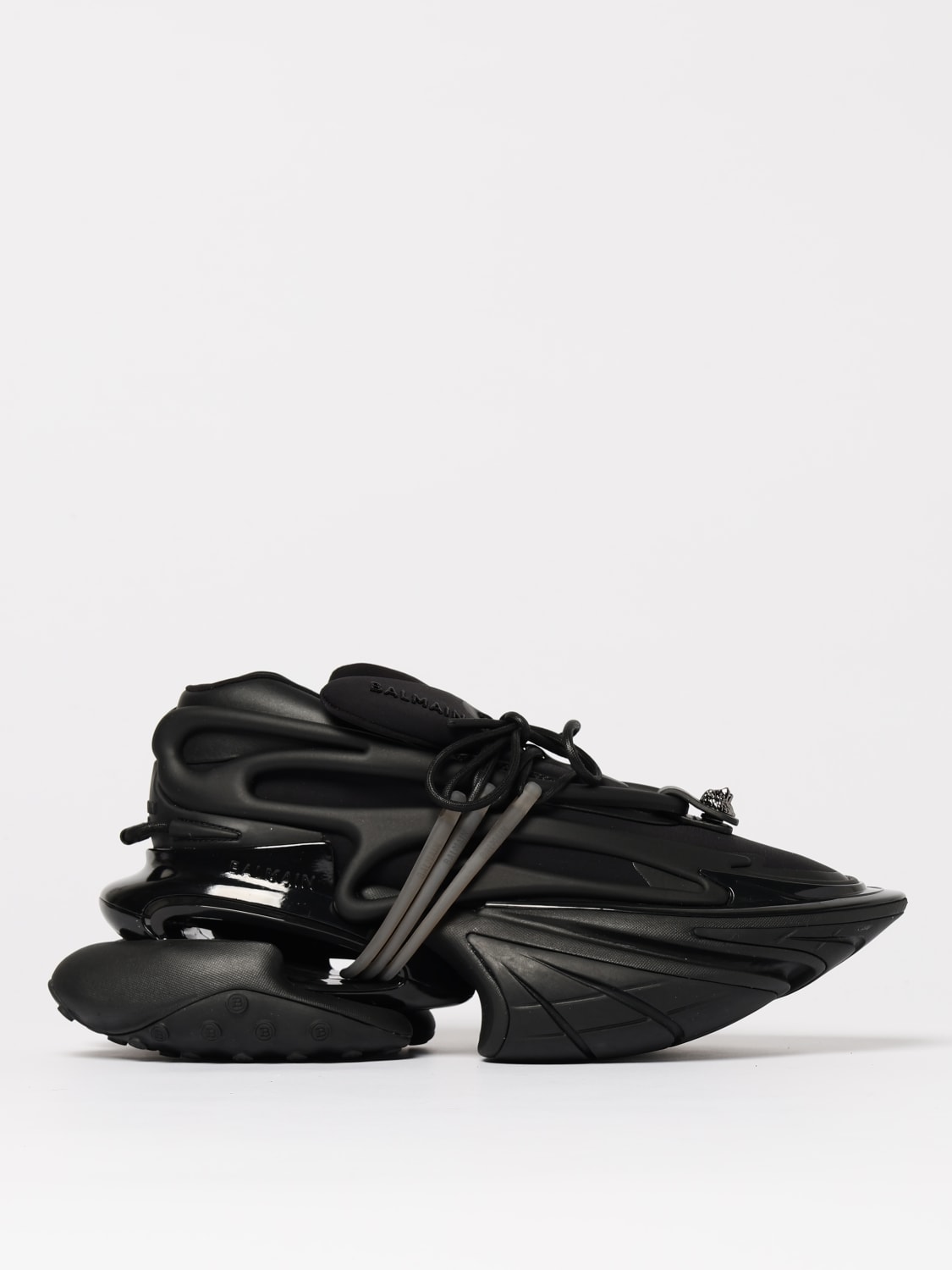 BALMAIN: Sneakers men - Black | Balmain sneakers