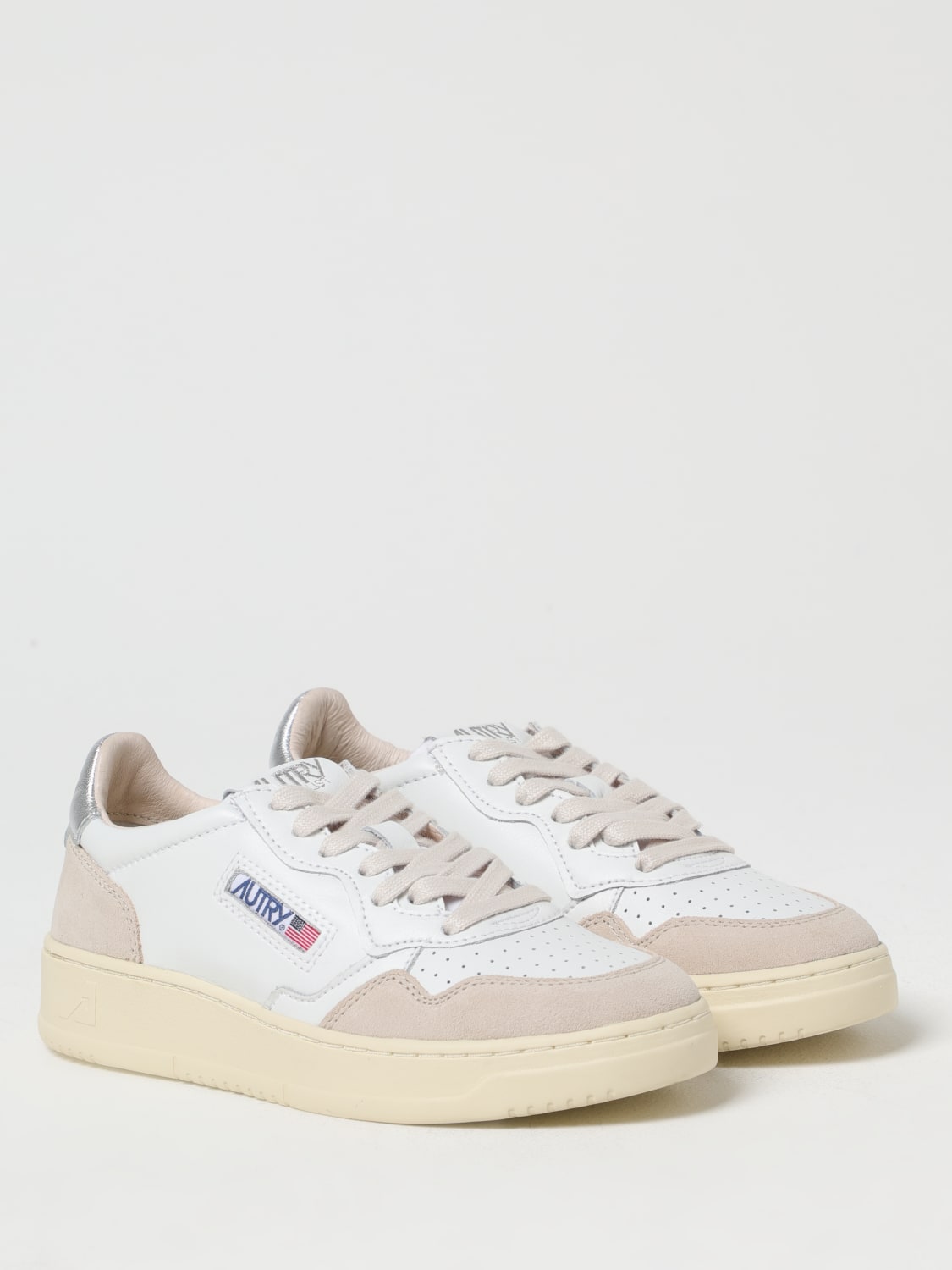 AUTRY: Shoes woman - White | Autry sneakers AULWLS74 online
