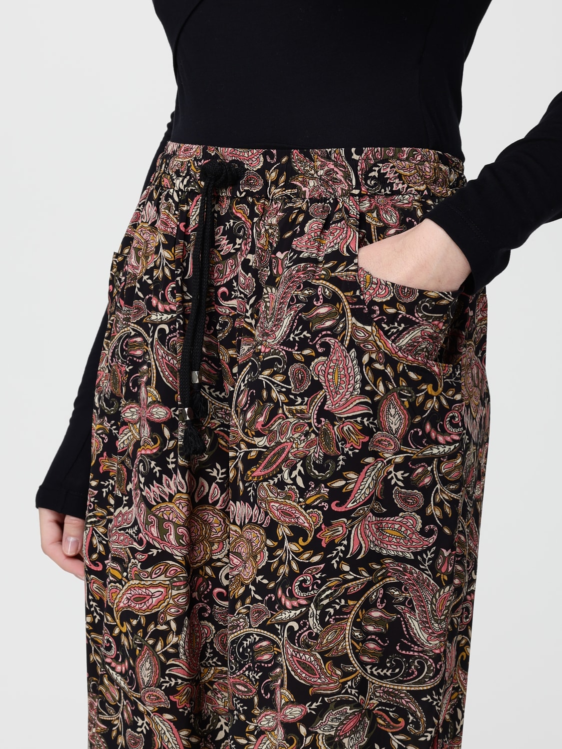 ISABEL MARANT ETOILE HOSE: Hose damen Isabel Marant Etoile, Schwarz - Img 3