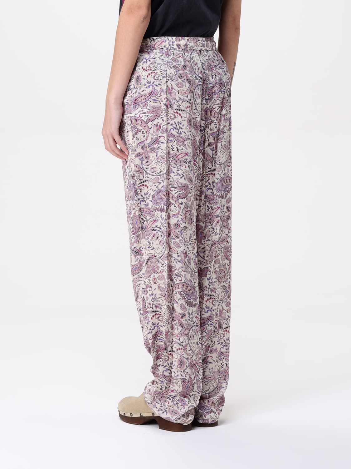 ISABEL MARANT ETOILE PANTALON: Pantalon femme Isabel Marant Etoile, Écru - Img 2