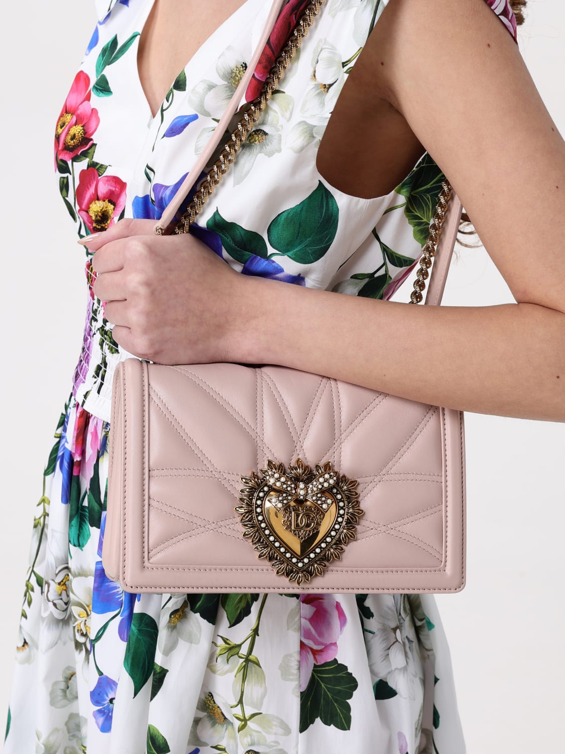 バッグ・カバンその他 DOLCE & GABBANA Woman Mini bag Blush Pink BB7158AW437 80412 DOLCE & GABBANA: Shoulder bag woman - Blush Pink | Dolce