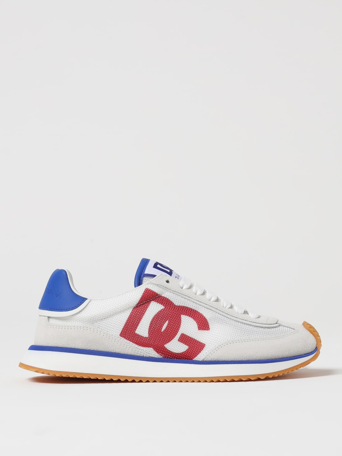スニーカー DOLCE & GABBANA Woman Sneakers White CK2288A5355 89926 Mixed-material DG CUSHION sneakers in White for Women