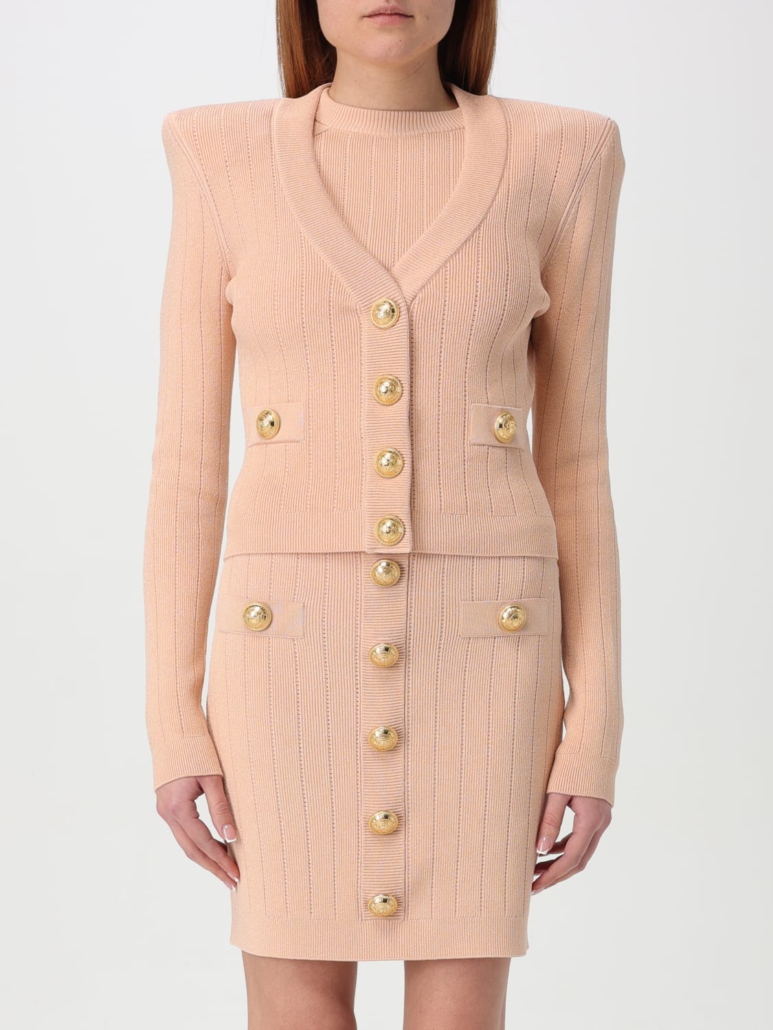 BALMAIN JERSEY: Jersey mujer Balmain, Rosa - Img 1