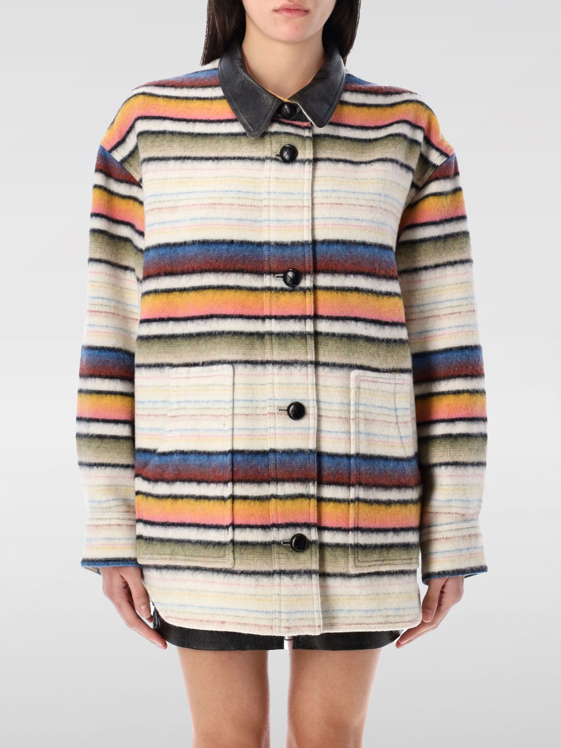 ジャケット ISABEL MARANT ETOILE Women Jackets MA0367FAC1D02E 50CM BROWN ISABEL MARANT ETOILE: Shirt woman - Camel | Isabel Marant