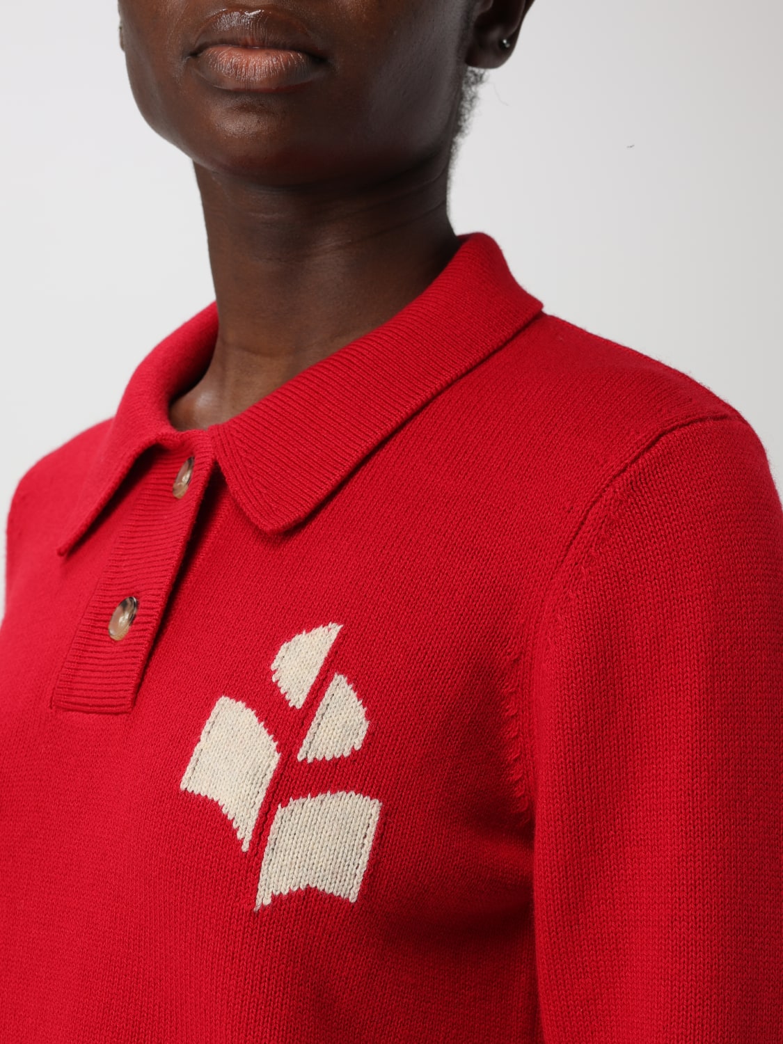 Tシャツ・カットソー ISABEL MARANT Woman T-Shirt Red TS0204FAA1N41I 70RD Designer T-shirts & Sweatshirts for Women | ISABEL MARANT