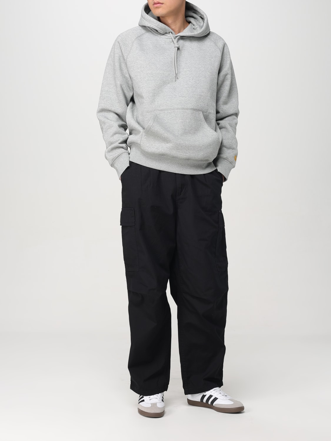 CARHARTT WIP SUDADERA: Sudadera hombre Carhartt Wip, Gris - Img 2