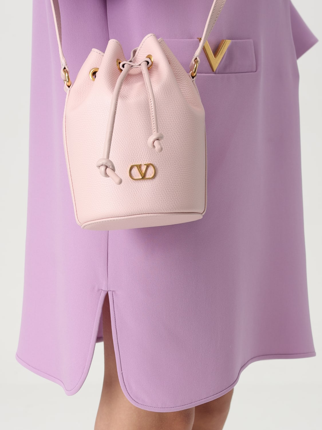 VALENTINO GARAVANI: Mini bag woman - Pink | Valentino