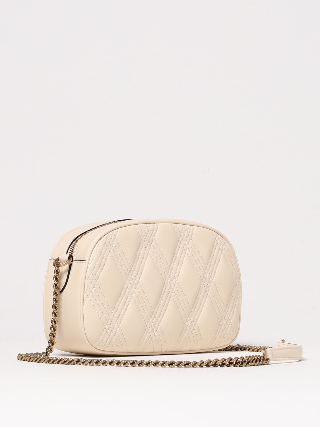 VALENTINO GARAVANI BORSA A TRACOLLA: Borsa Quiltie 67 Valentino Garavani in nappa trapuntata , Bianco - Img 3