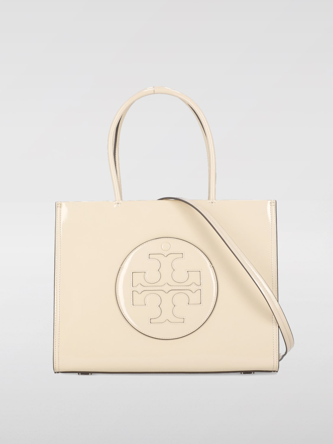 トートバッグ TORY BURCH Woman Tote bags White 170485 100 Amazon.com: Tory Burch Women's Ella Chain Tote, Bay Gray