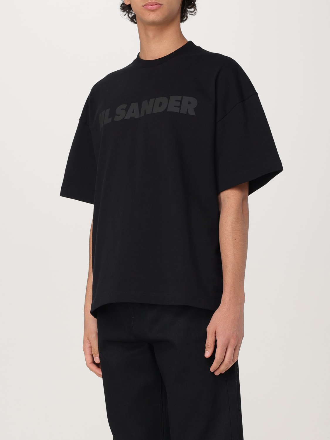 JIL SANDER T-SHIRT: T-shirt men Jil Sander, Black - Img 4