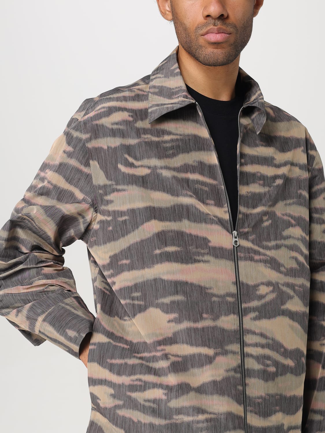 JIL SANDER JACKET: Shirt men Jil Sander, Military - Img 5