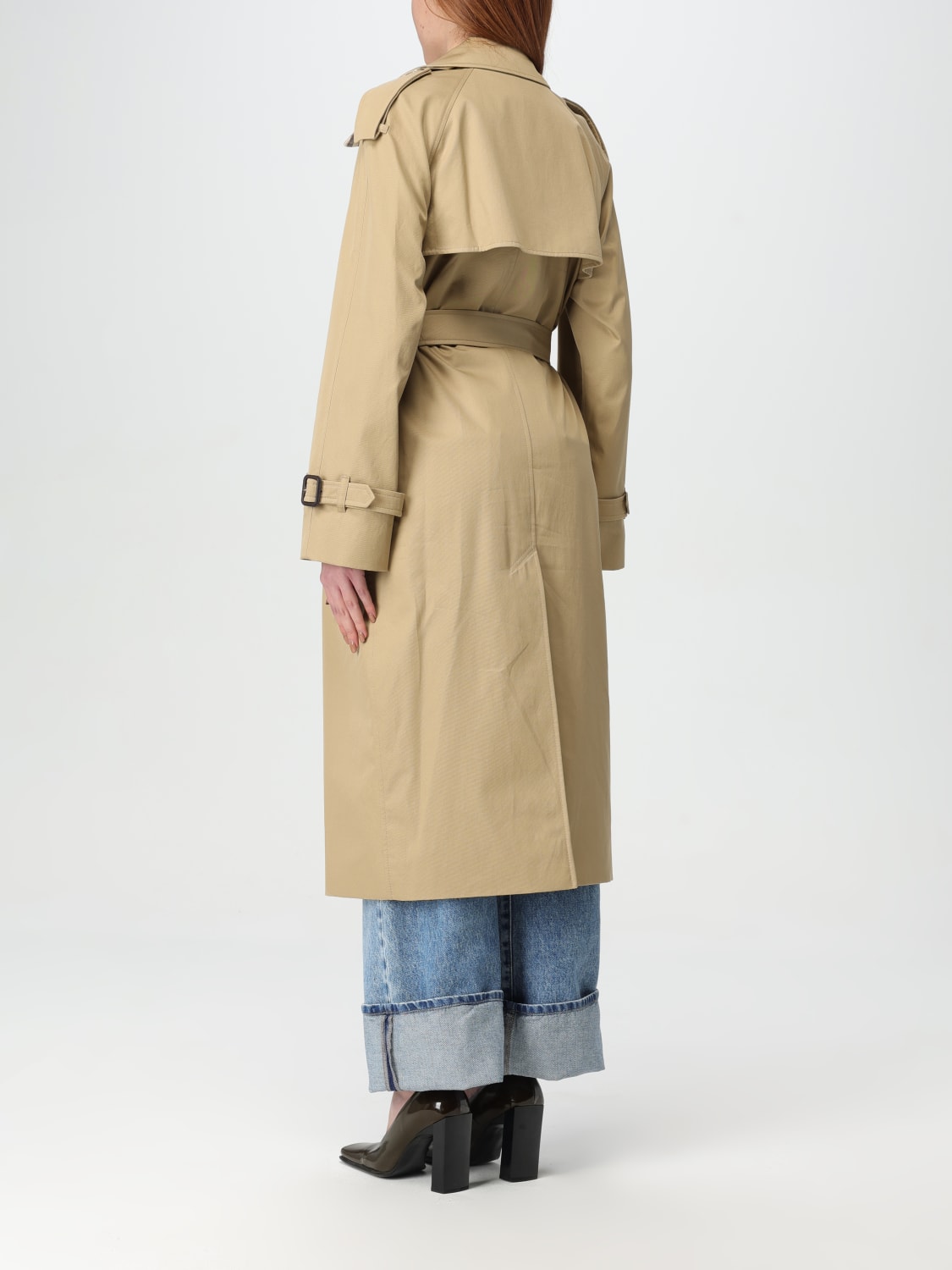 BURBERRY: Jacket woman - Beige | Burberry jacket 8104711